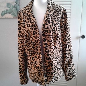Chico's Animal Print Jacket
